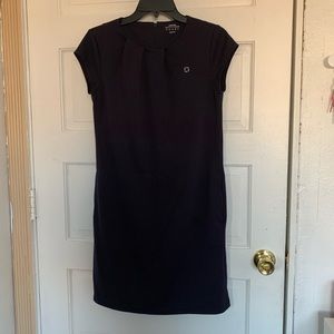 Chase apparel navy blue dress